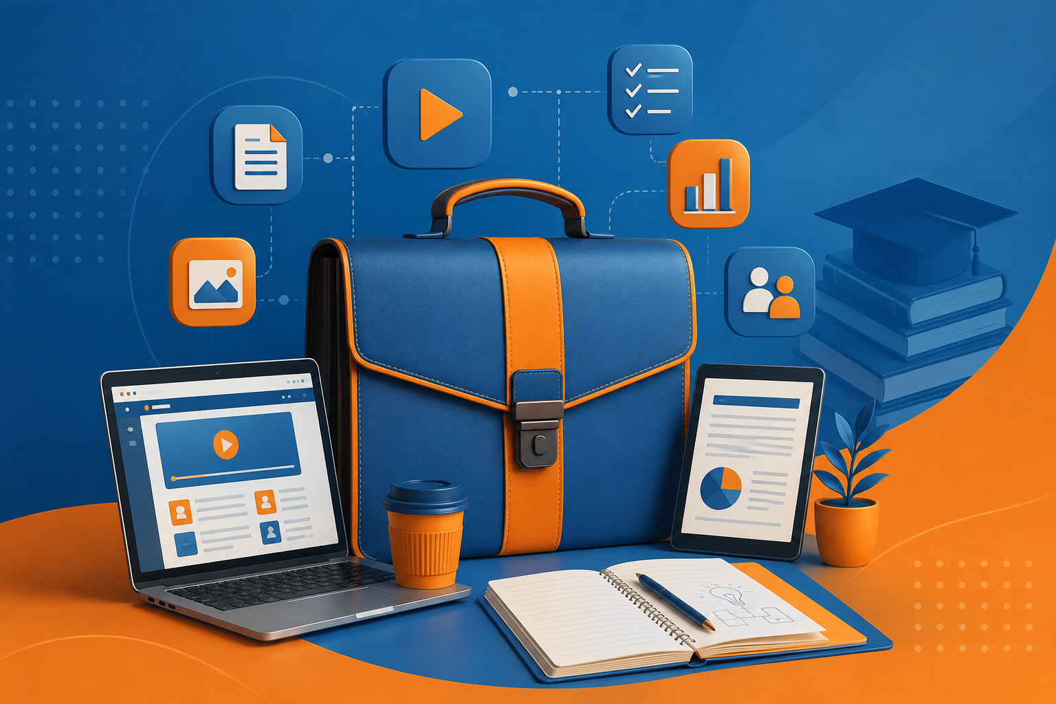 الحقيبة الرقمية وأدوات التدريب الإلكتروني والتعلم الرقمي الحديثة